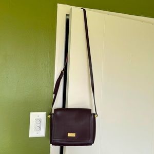 Kate Spade purple/deep wine crossbody purse
